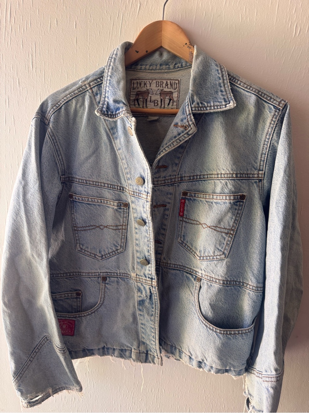 Lucky Brand Light Blue Denim Jacket